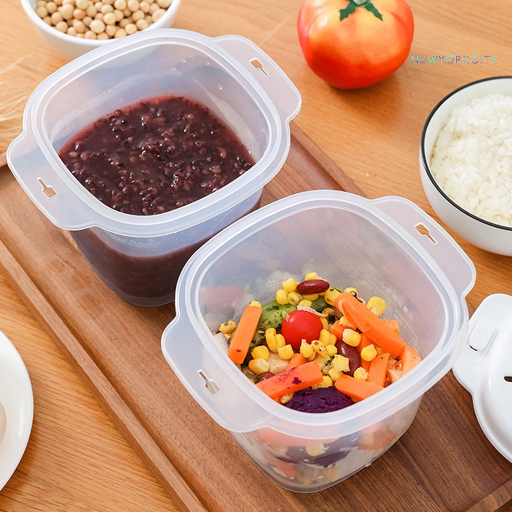 Hộp Đựng Cơm Trưa Bằng Nhựa Chịu Nhiệt Sức Chứa Lớn Tiện Lợi