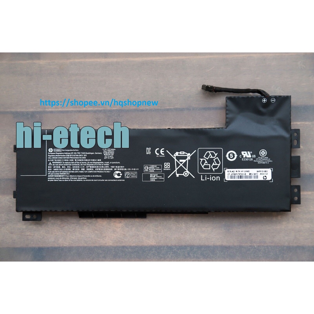 ⚡ [Pin zin] Pin HP ZBook 15 G3 G4 17 G3 VV09XL
