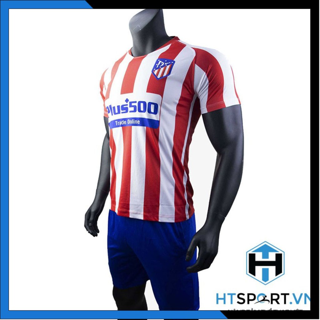 Áo CLB Atletico Madrid sân cỏ nhân tạo chính hãng, Áo đấu Aletico Xanh