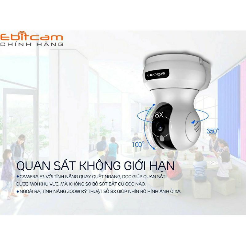 Camera Ebitcam E3 (2.0 MP) chính hãng | BigBuy360 - bigbuy360.vn
