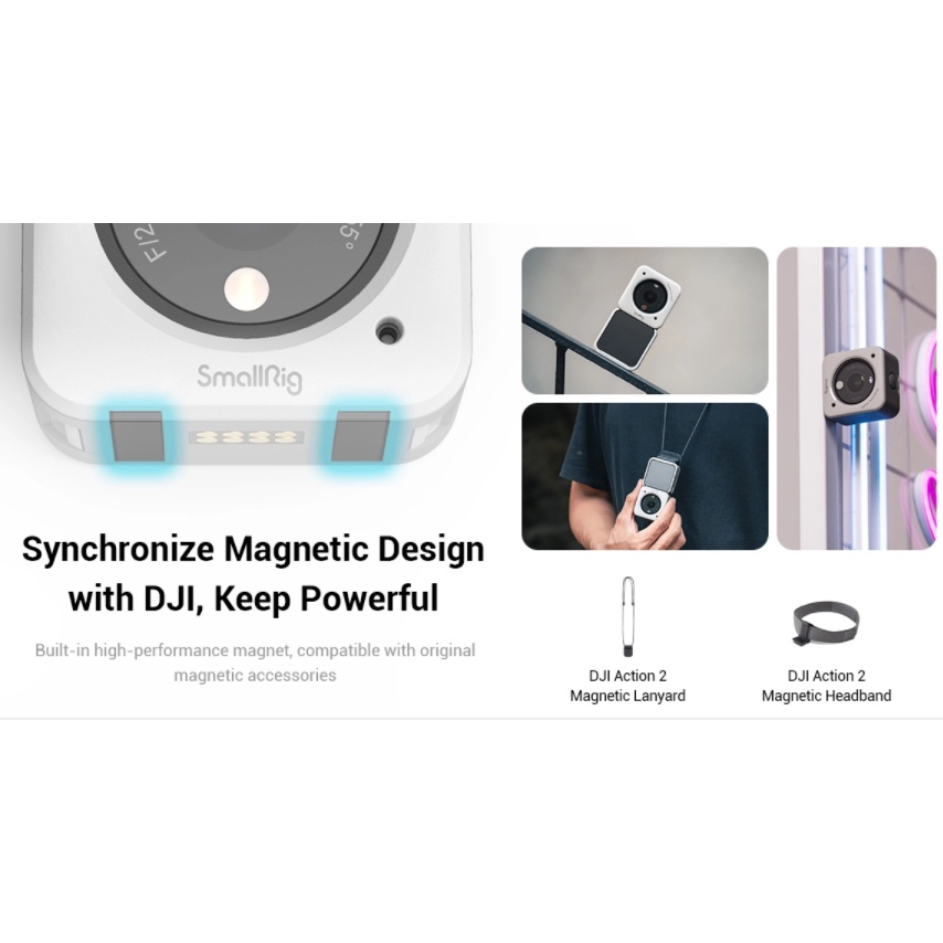 SmallRig DJI Action2 Magnetic Case 3626  hoặc 3627