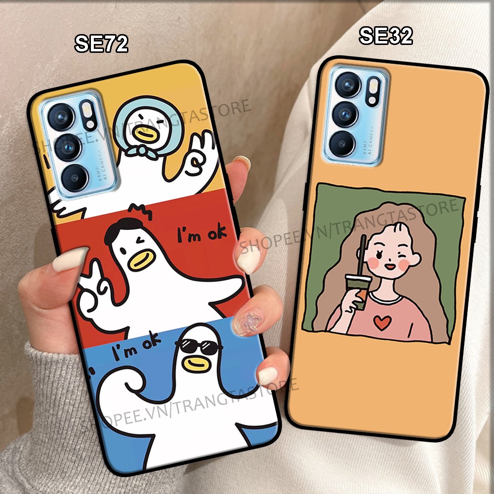 Ốp lưng Oppo Reno 6 5G/ Reno6 5G - Reno 6z 5G/ Reno6 Z 5G - Reno6 Pro 5G in hình dễ thương -  đáng yêu  - siêu hot