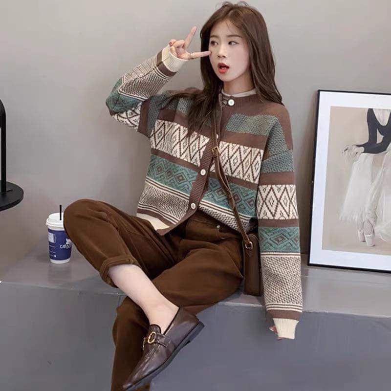 Áo cardigan len Quảng Châu