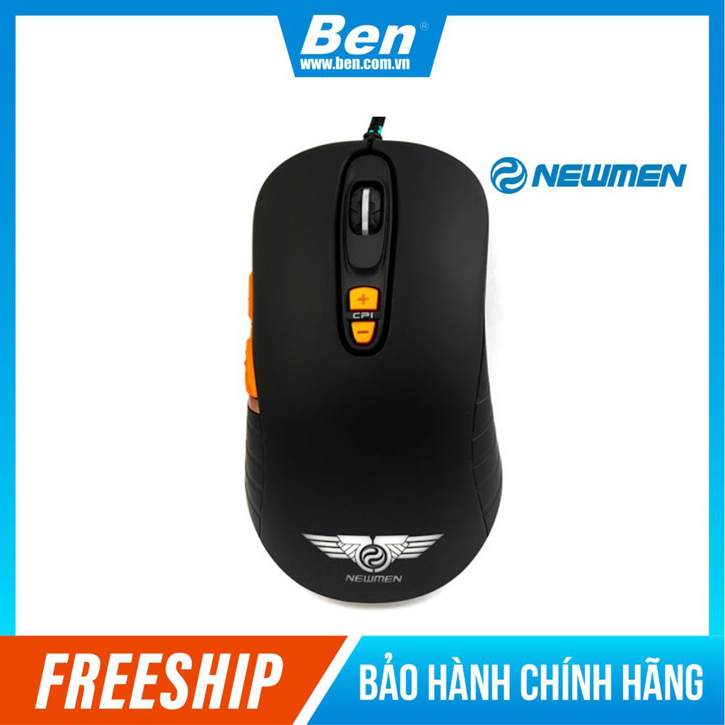 【Chuột máy tính】Chuột máy tính Newmen Gaming GX1-Plus - Chuột Newmen GX1 Plus Chính Hãng Bảo Hành 12