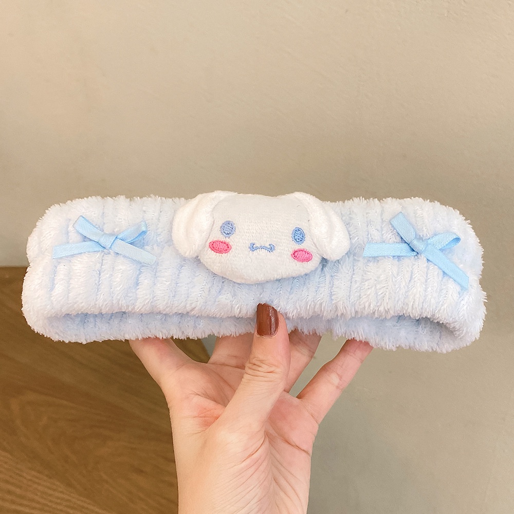 Băng Đô Rửa Mặt Trang Điểm Họa Tiết Hoạt Hình Melody Kuromi Dễ Thương Năm 2022