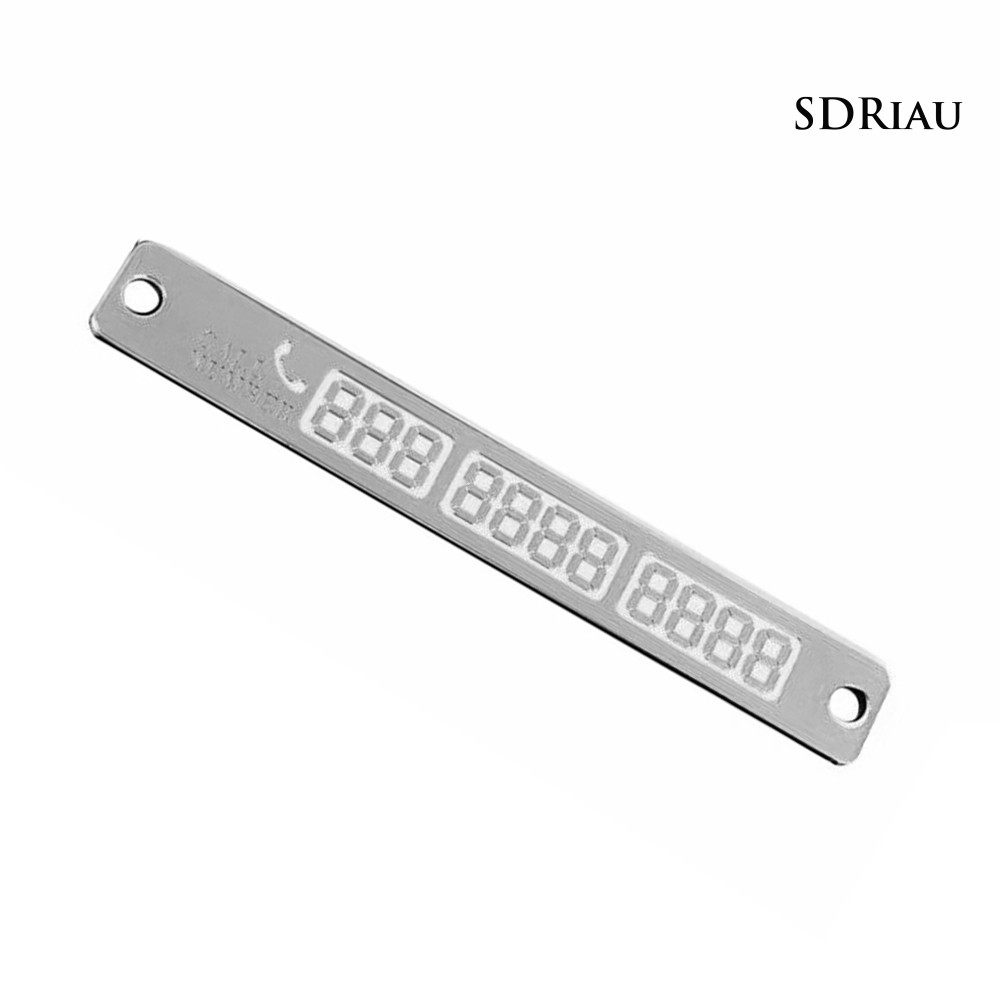 Bảng Hiển Thị Số Điện Thoại Phát Sáng Cho Xe Ô Tô