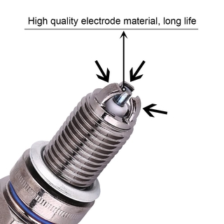 Set 2 Bugi Đánh Lửa 3 Chấu D8Tc Cho Xe Máy 125cc 150cc 200cc 250cc