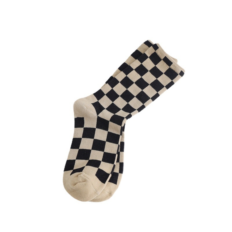 Vớ thể thao WAFNHA D621 cotton cổ vừa thời trang cho nữ