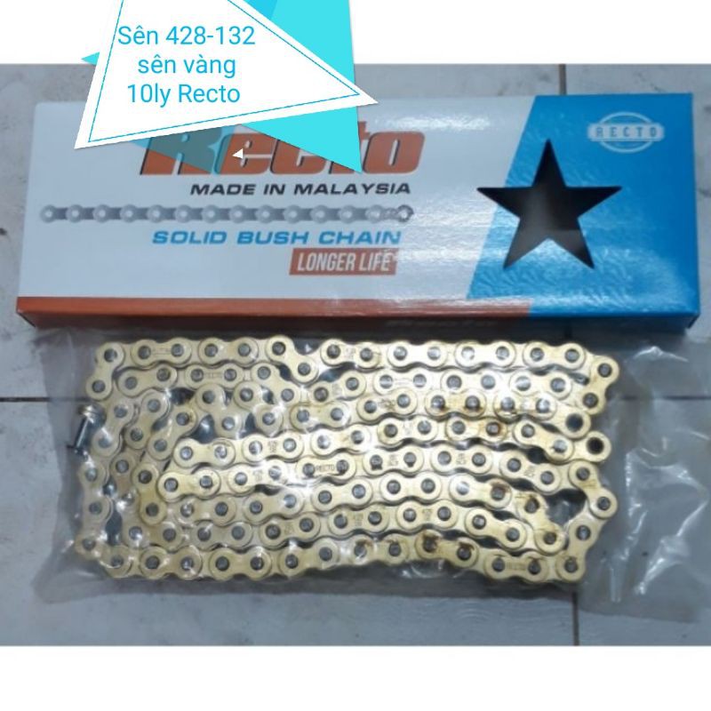 sên 428-132 sên vàng 10ly Recto