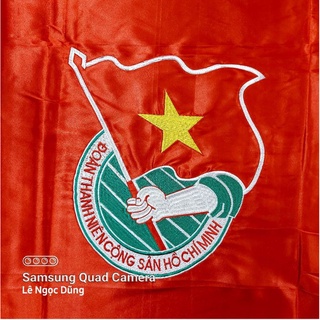 Cờ đoàn in, thêu, cờ đội in, thêu loại đẹp
