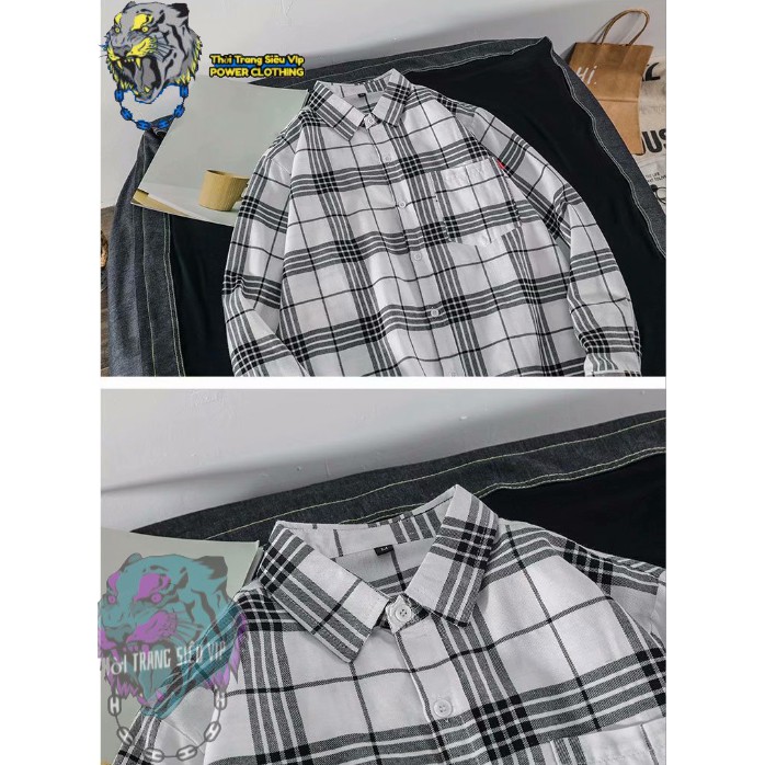 Áo Sơ Mi Kẻ Sọc Nam Đẹp Trai Phong Cách Hàn Quốc Giản Dị Dễ Phối Đồ | BigBuy360 - bigbuy360.vn