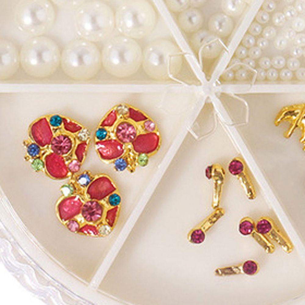 OCEANMAP Phụ Kiện Trang Trí Móng Tay 3D Sang Trọng DIY