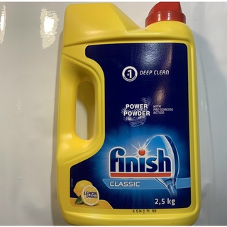 Bột rửa bát finish 2.5 kg – hương chanh - nhập khẩu đức chính hãng giá rẻ
