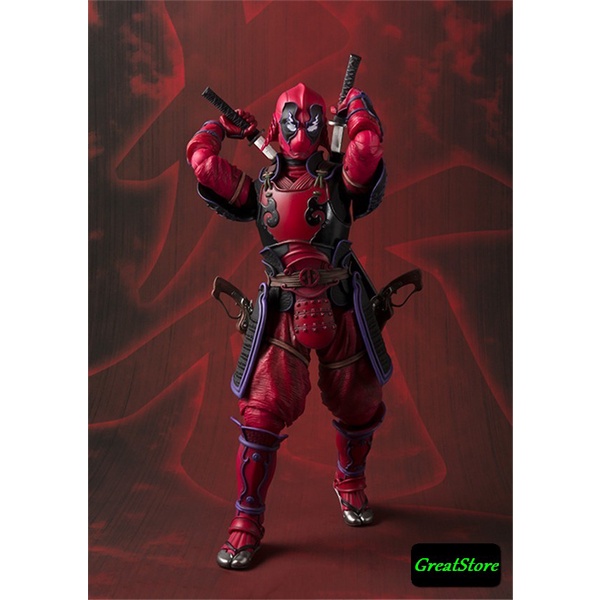 [Mã LIFEXANH03 giảm 10% đơn 500K] ( CHẤT, HÀNG CÓ SẴN ) MÔ HÌNH NHÂN VẬT Deadpool SAMURAI FIGMA CỬ ĐỘNG ĐƯỢC