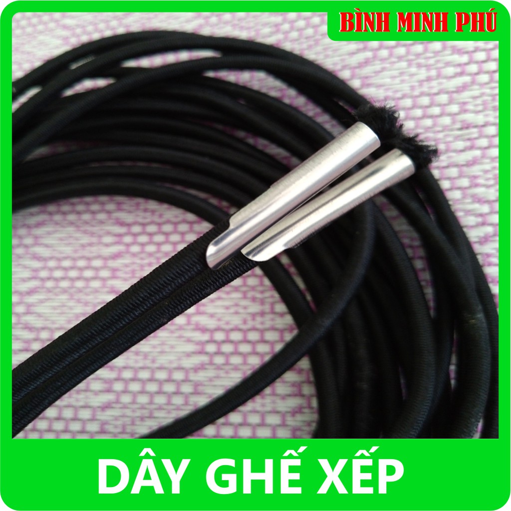 SET DÂY THUN BUNGEE GHẾ XẾP THƯ GIÃN MINH PHÚ ( DÂY DÀI 2.1M,  DÂY NGẮN 1,4M) ROPE MADE IN VIET NAM