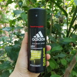 Xịt khử mùi toàn thân Adidas Pure Game - Pháp - 150ml