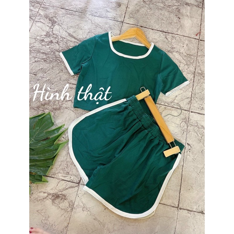 Set bộ trơn viền-dưới 52kg-Carotshop | BigBuy360 - bigbuy360.vn