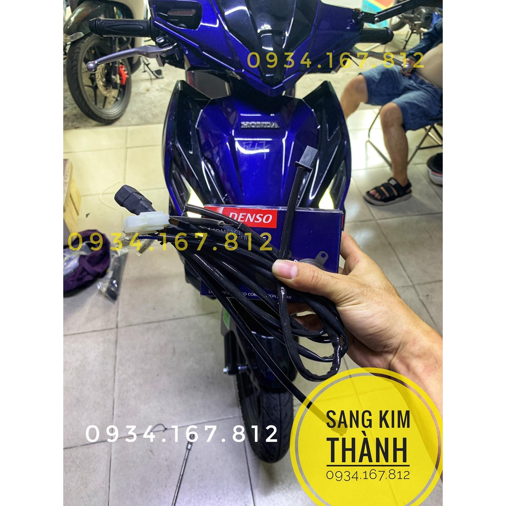 Bộ Mạch Relay Và 2 Kèn Còi Denso Cho Xe AB  Full GIắc Cắm