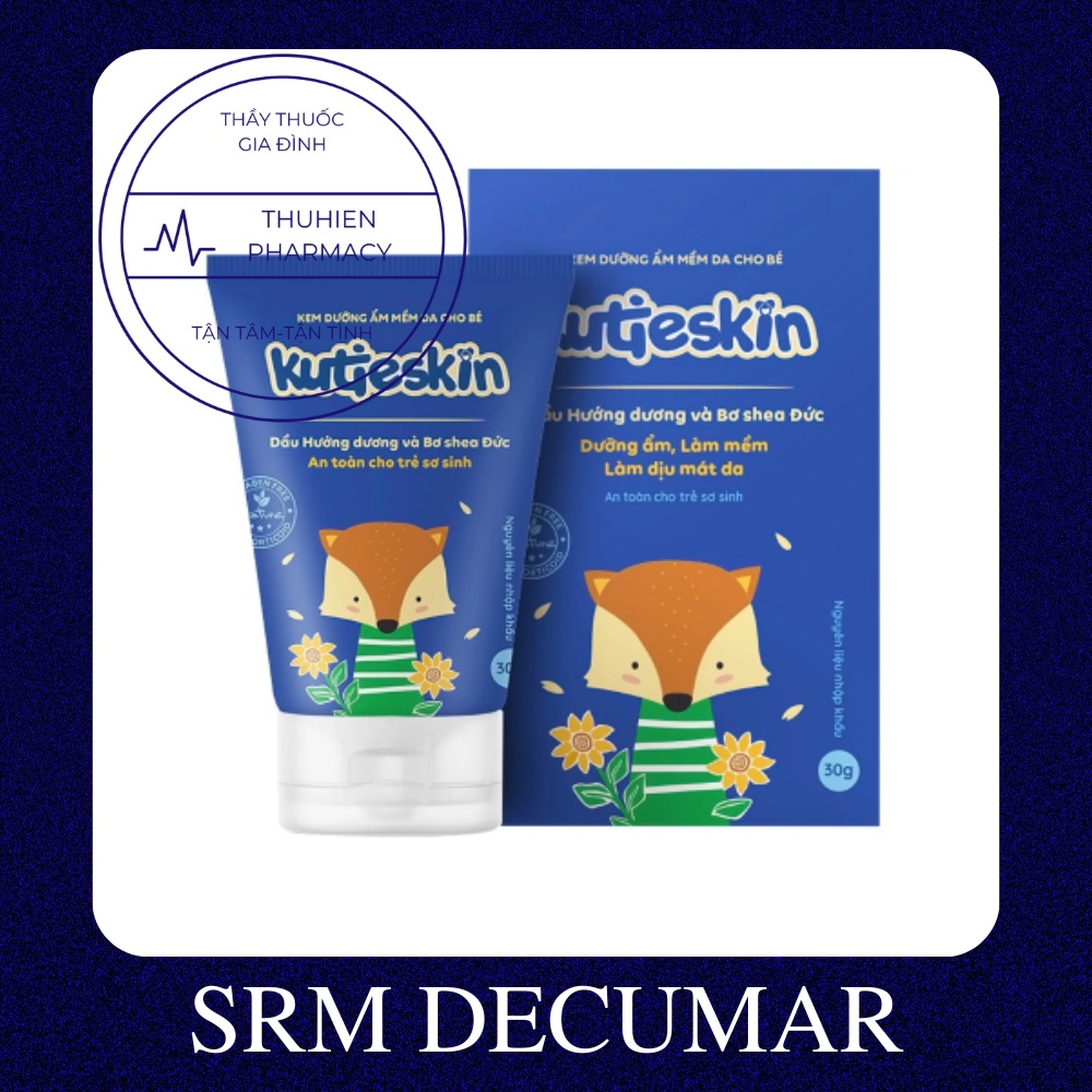 Kem dưỡng ẩm mềm, dịu và da Kutieskin 30gr là sản phẩm chuyên biệt dành riêng cho trẻ sơ sinh và trẻ nhỏ
