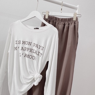 SET ÁO PULL IN CHỮ MIX QUẦN BOMBER