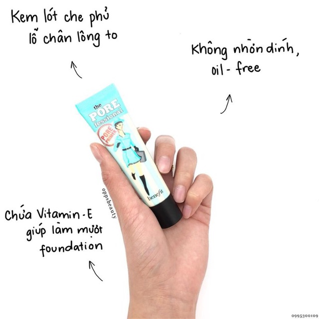 Kem Lót Benefit The Porefessional Face Primer (Hàng xách tay chính hãng)