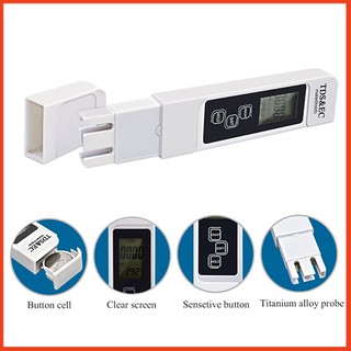 Combo bút thử nước sạch tdsec+ dung dịch đo độ ph
