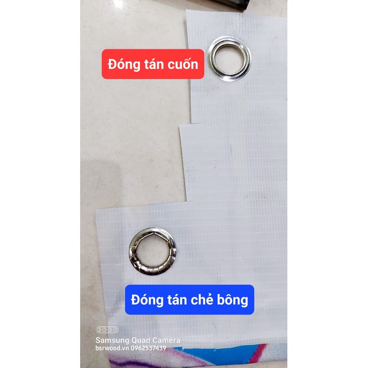 Cây đóng khoen mắt cáo và Đế kê Size 3mm tới 20mm Đóng khoen bạt, quần áo, làm đồ da, thủ công