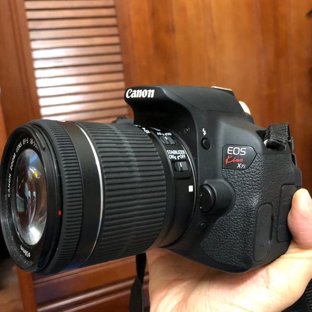 Máy ảnh canon EOS Kiss X7i (EOS 700D), 01 ống kính ngắn chụp chân dung