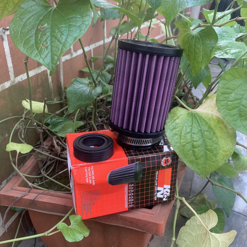 Lọc Gió Trụ Kiểu KN K3 Lưới Thép Cho Mọi Dòng Xe