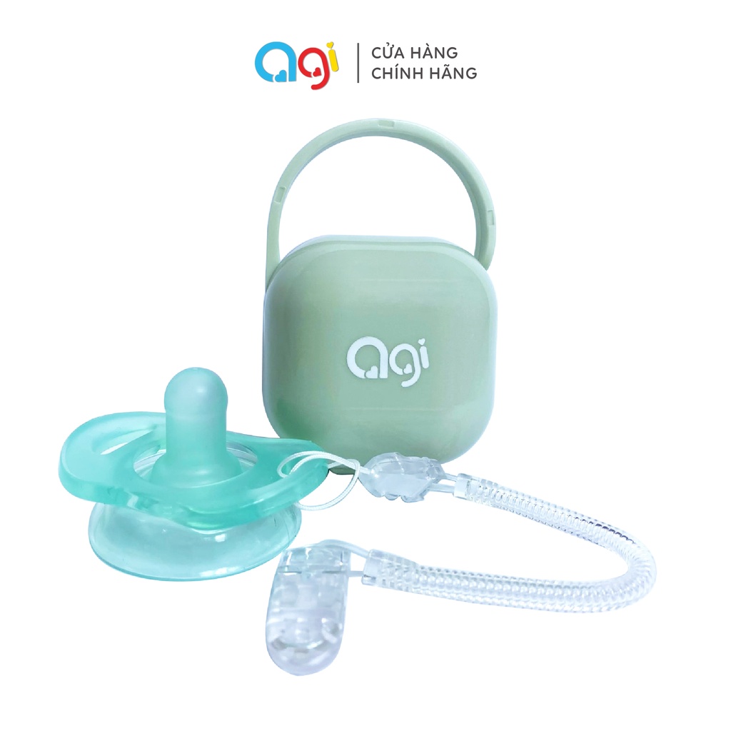 Ty Ngậm Agi Màu Xanh