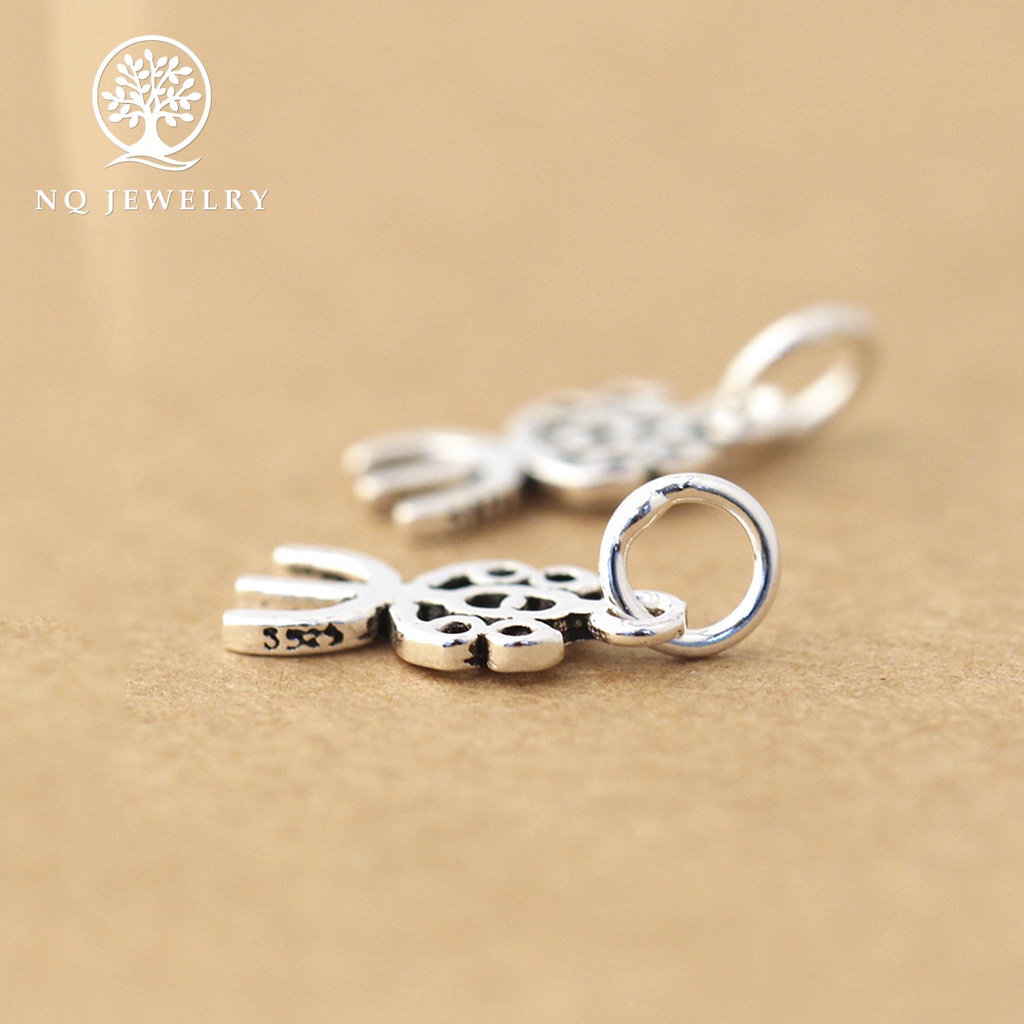 Charm bạc hình đèn treo - NQ Jewelry