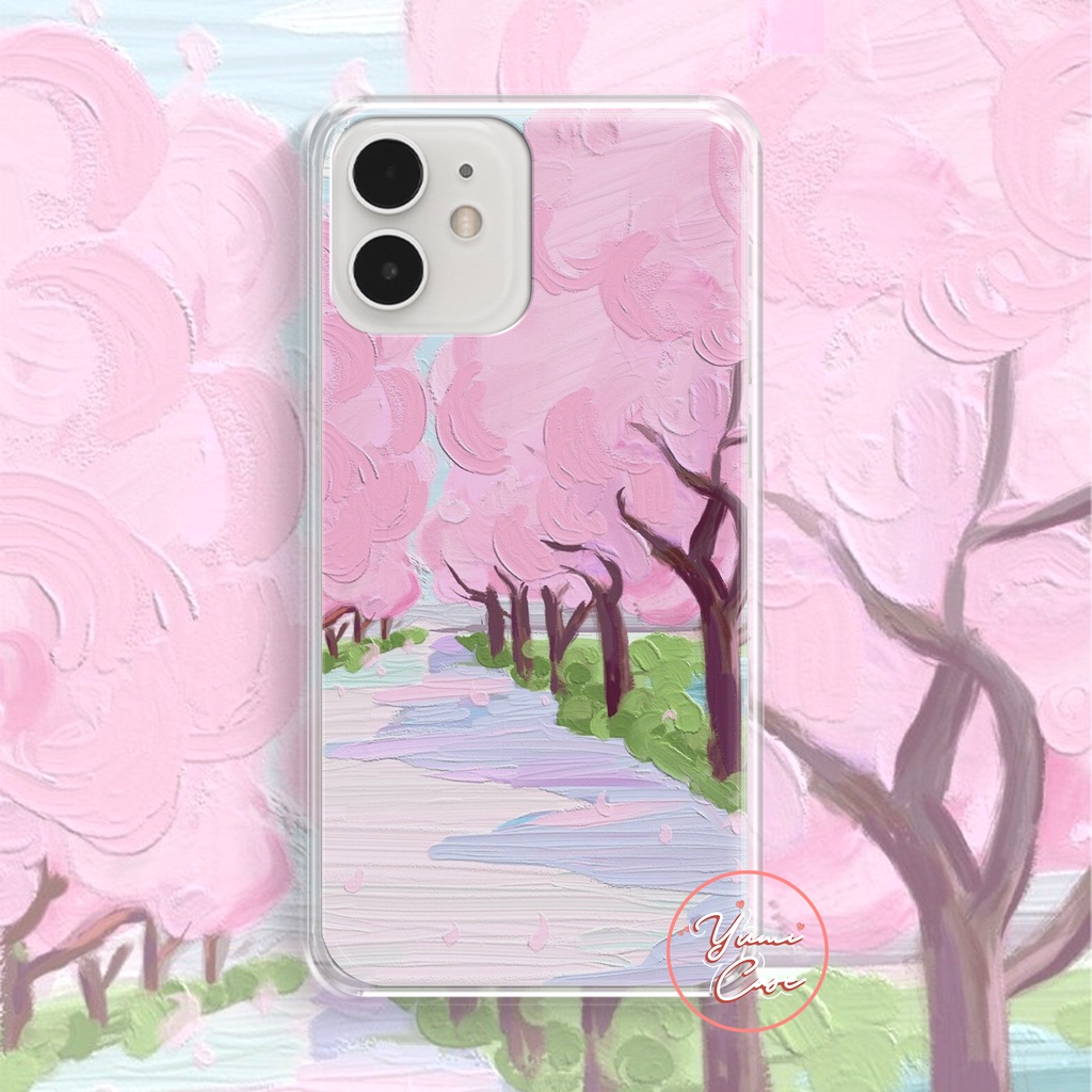 Ốp điện thoại cho Iphone Samsung Vsmart Oppo Huawei Xiaomi Vivo Nokia Realme Poco Redmi TRANH VẼ 1-2 Yumi Case