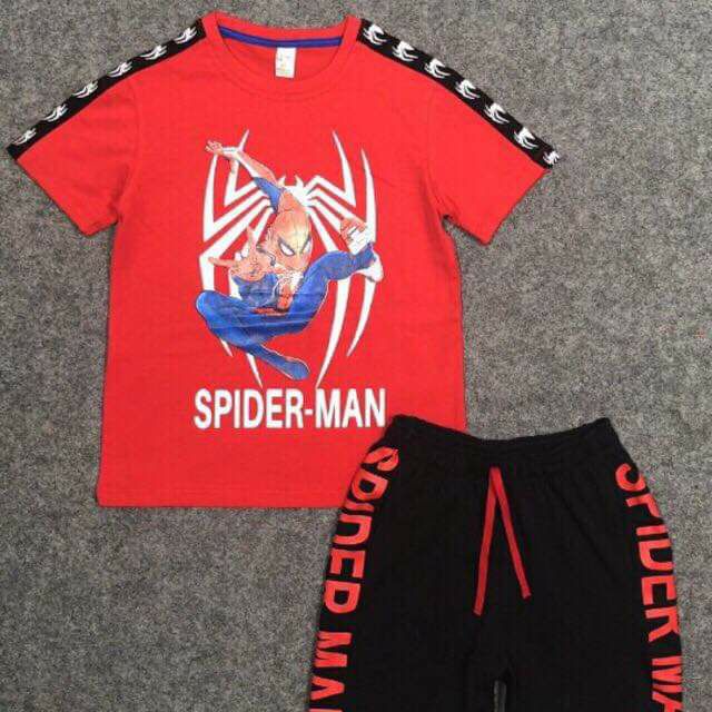 Bộ quần áo siêu nhân người nhện cho bé trai