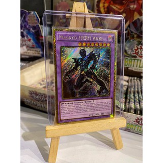Lá bài thẻ bài Yugioh Masked HERO Anki - Gold Secret Rare - Tặng bọc bài nhựa bảo quản