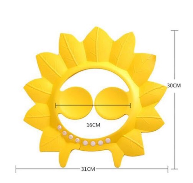 Mũ gội đầu chắn nước khi tắm cho bé