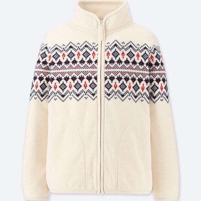 Áo khoác nỉ tơ Uniqlo cho bé trai