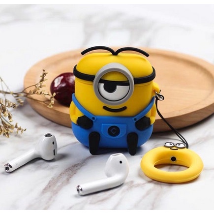 Vỏ Ốp Case bảo vệ bao đựng cho airpods tai nghe không dây bluetooth 1/2/Pro chống va đập