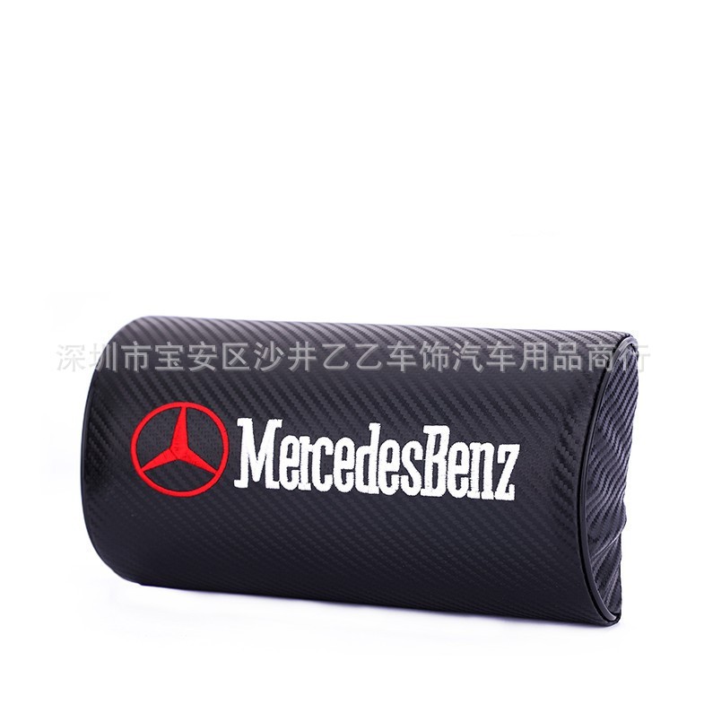 Gối Tựa Đầu Sợi Carbon Cho Xe Hơi Benz Mercedes-Benz Amg