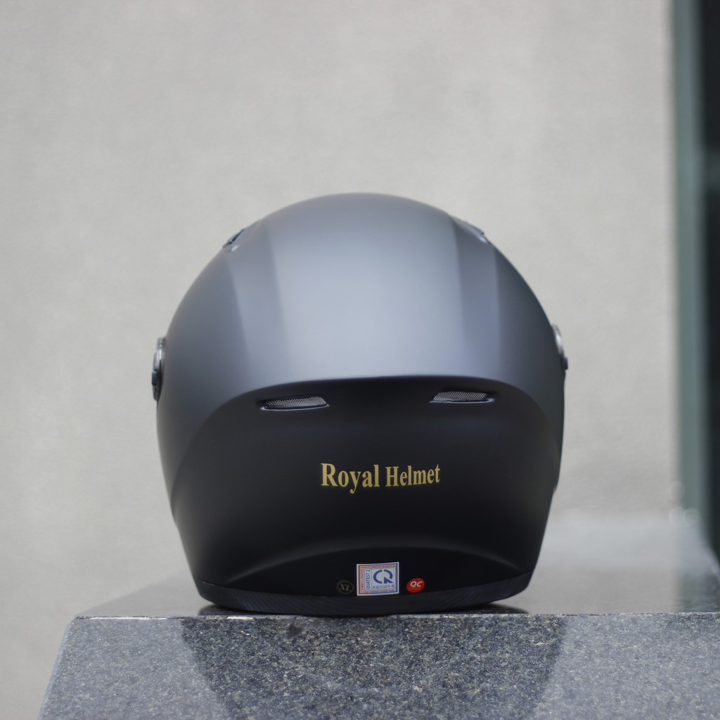 Nón bảo hiểm fullface Royal M136 đen nhám