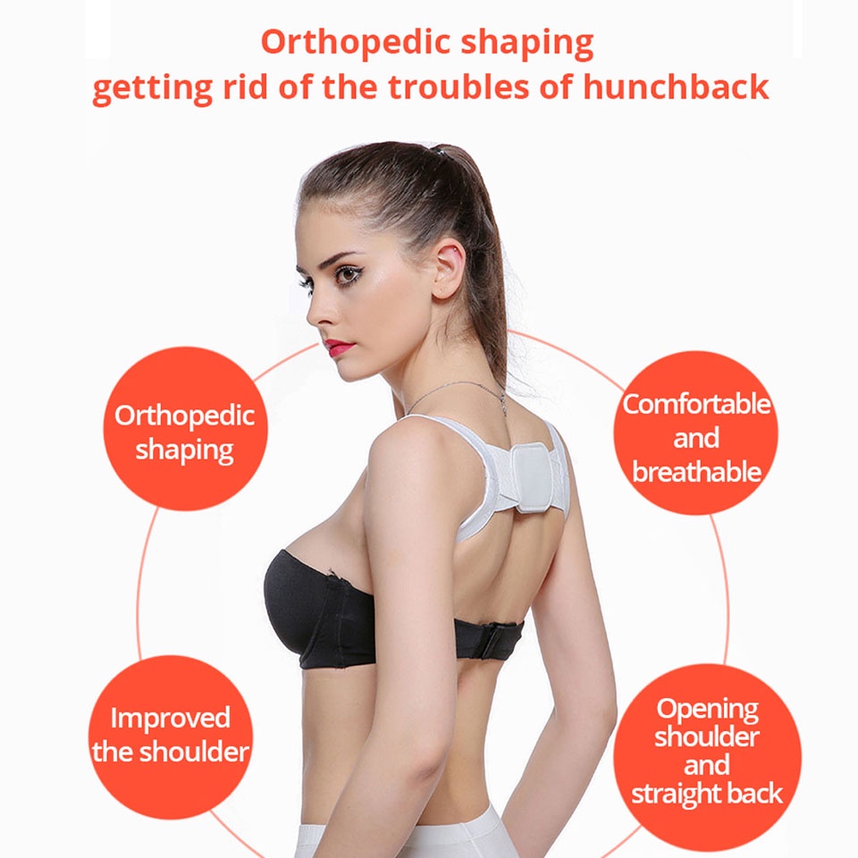 Đai Chỉnh Tư Thế Lưng Hỗ Trợ Điều Chỉnh Tư Thế Chăm Sóc Sức Khỏe Cho Nam Và Nữ