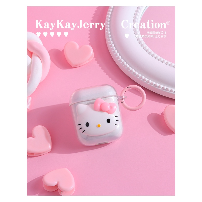 Vỏ Bảo Vệ Hộp Sạc Tai Nghe compatible for airpods 1/2 Pro 4 3 2021 i12 Kèm Dây Đeo