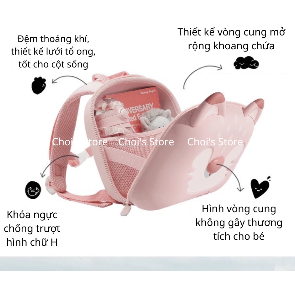 Balo ZoyZoii cặp zoy zoii cho bé