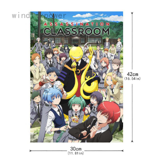 Poster Phim Anime Assassination Classroom Khổ A3