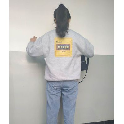 áo nỉ ulzzang áo nỉ nữ đẹp áo thu đông dày mịn form dáng rộng dài tay kiểu hàn quốc | BigBuy360 - bigbuy360.vn