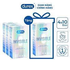 [Mua 2 tăng 1] Bao Cao Su Durex Hộp 3 Cái - Đủ Loại Kéo Dài Thời Gian QH & Tăng Khoái Cảm - Ken shopping