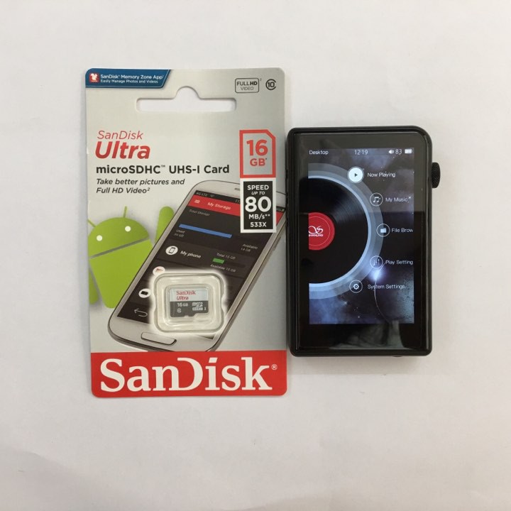 Máy nghe nhạc Shanling M2s tặng kèm thẻ nhớ Micro SD16GB