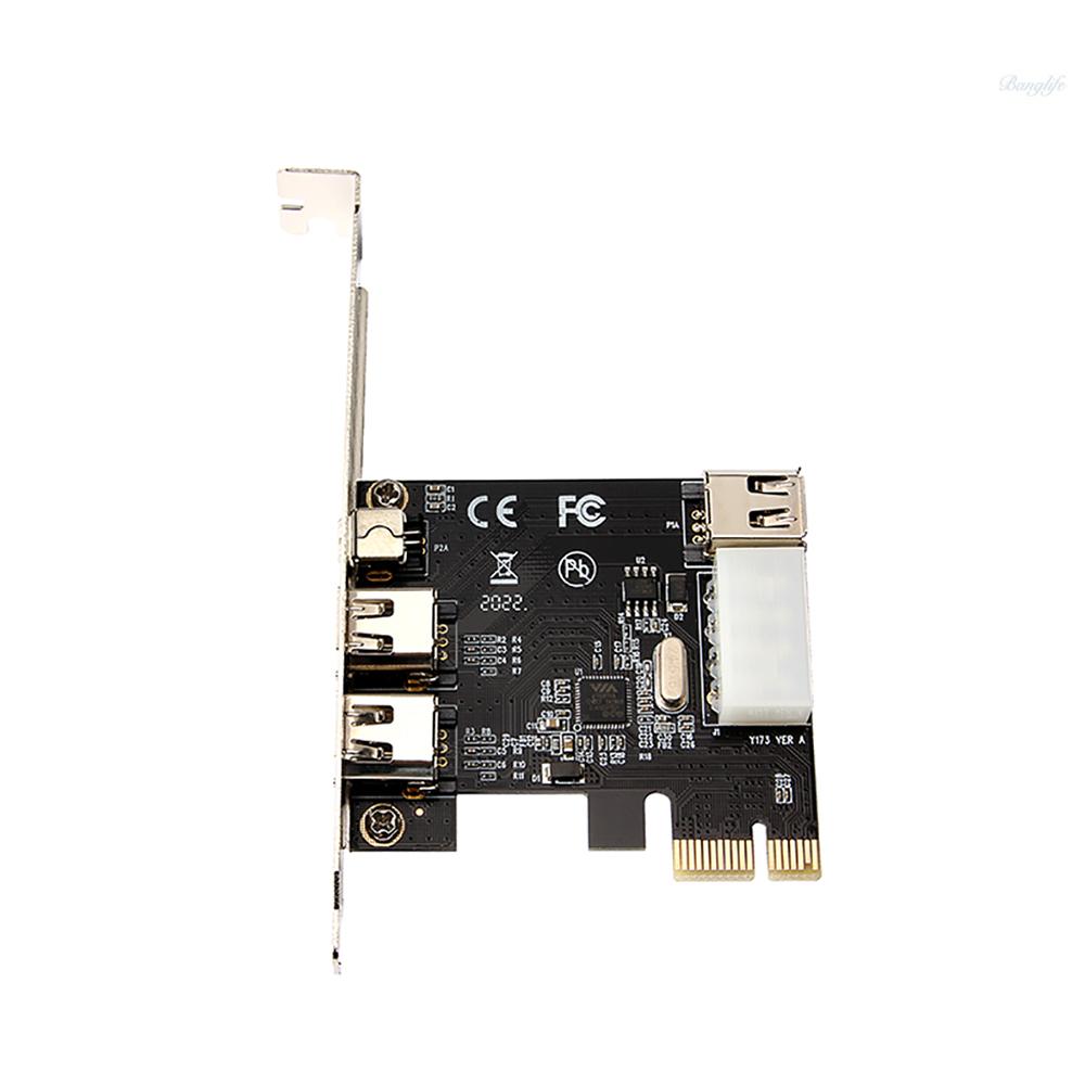 Card Chuyển Đổi Pci-e X1 Sang 3 Cổng 2x1394a 6pin 1x1394a 4pin | BigBuy360 - bigbuy360.vn