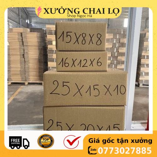 Hộp Carton Giá Rẻ ❤ GIÁ RẺ NHẤT ❤ [16x12x6] Thùng Hộp Carton Đóng Gói Hàng , phụ kiện du lịch