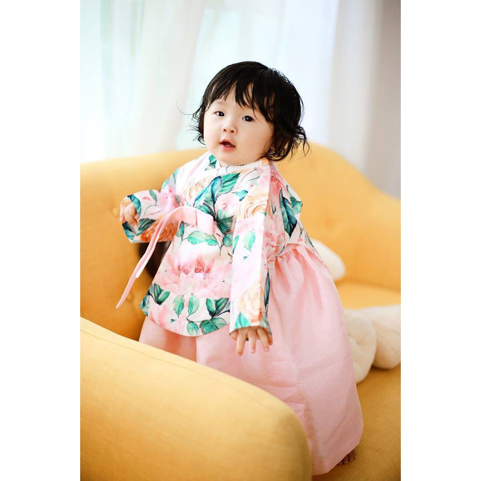 Hanbok Hoa Hàn Quốc Cho Bé