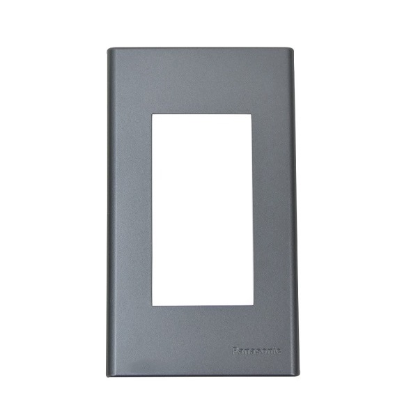 Mặt dùng cho 1/2/3/4/6 thiết bị, màu xám ánh kim Panasonic dòng Wide Series
